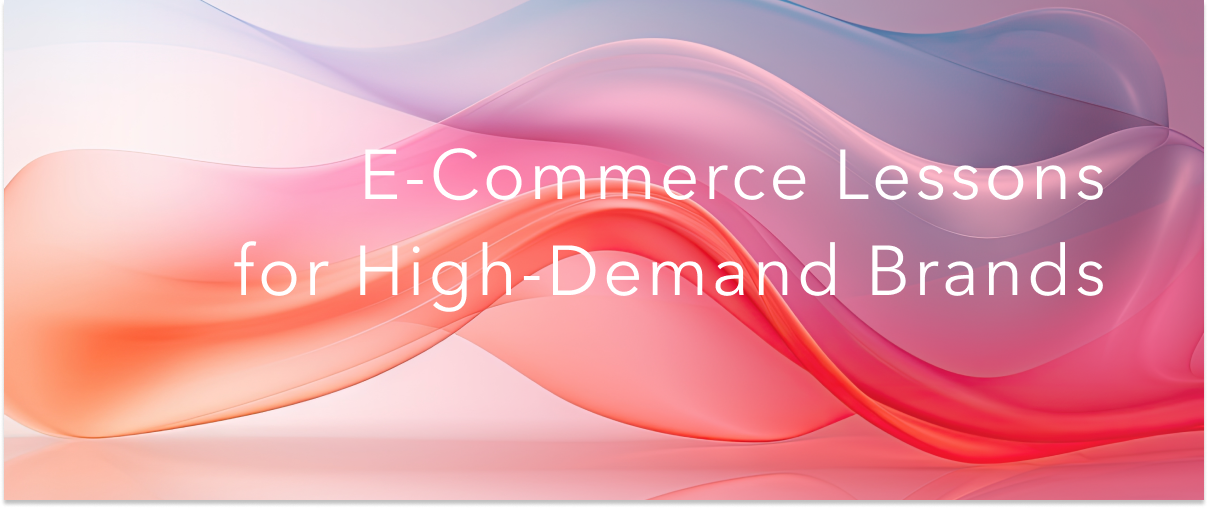 E-Commerce Lessons for High Demand Brands